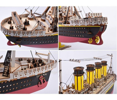 Modelo Barco Titanic Bitopbi, Gran Tamaño, 3d, 371 Piezas - tienda online