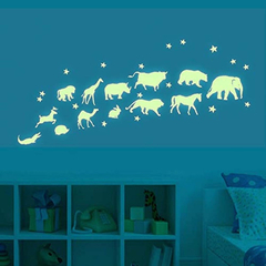 Benbo Unicorn Calcomanías De Pared Que Brillan Oscuridad - tienda online