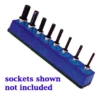 Mecánico Time Saver 380 Soc Hol 3 / 8u Mag, Azul Neón