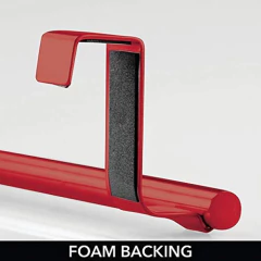 Mdesign - Toallero Decorativo De Metal Para Cocina,rojo en internet