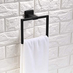 Juego De Partes De Baño Negro 4 Piezas - tienda online
