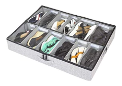 Organizador De Zapatos Para Debajo De La Cama, Divisores