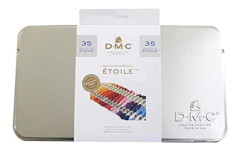 35 Madejas De Etoile En Hojalatas De Colección - Dmc