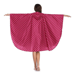 Poncho Para Lluvia Saphirose Con Capucha Y Bolsillos en internet