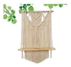 Supvox Tapiz De Borla Macramé Para Colgar En La Pared Con Es - tienda online