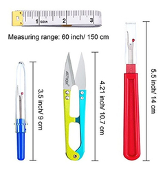 Kit De Cortador De Costuras De Costura, 4 Piezas - comprar online