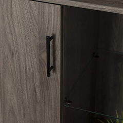 Armario De Almacenamiento Multiusos De Madera Color Gris. - tienda online