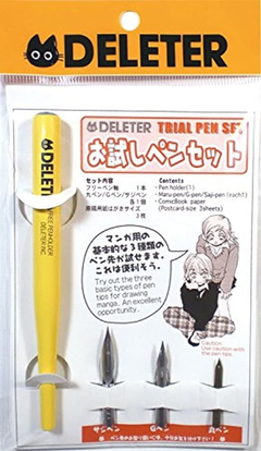 Deleter Prueba Set De Bolígrafo G-pen Manga Anime Comics