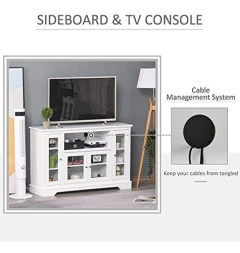 Cajoneras, Aparador De Cocina Moderno Con Puertas De Cristal - tienda online