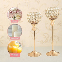 Candelabros De Cristal. - Danielle's Store