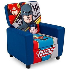 Silla Tapizada Con Respaldo Alto Delta Children Dc Comics Ju