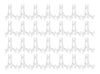 Juvale - Juego De 24 Soportes De Caballete De Plástico