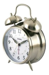 Reloj Despertador Metalico Color (plata)