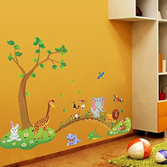 Calcomanía Pared Decoración Papel Pintado Para Niños - tienda online