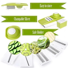 Mandoline Slicer - Cortador De Verduras Ajustable, Rallador - Danielle's Store