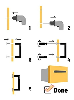 Manijas Para Muebles Tiradores Para Cajones Y Armarios - tienda online