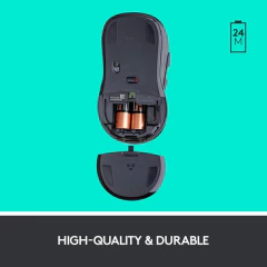 Imagen de Mouse Logitech M510 Usb Inalámbrico, Ambidiestro, Gris