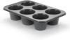 Monfish Jumbo Deep Muffin Pan De 6 Tazas De Magdalenas Grand