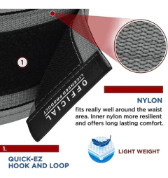 Cinturón De Nylon Rdx, Para Levantamiento De Pesas - Danielle's Store