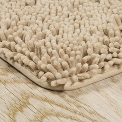 Lavish Home Memory Foam Shag Bath Mat 2 Pies Por 5 Pies - comprar online