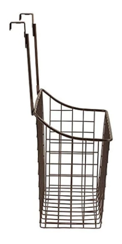 Cesta De Rejilla Spectrum Para Clóset , Acero, Bronce, L - tienda online