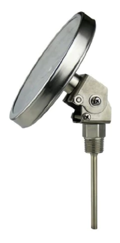 Reotemp Termómetro De Acero Inoxidable Bi Metal, 6 Pulgadas