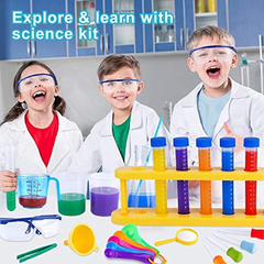 Kit De Experimentos Científicos Para Niños Con Capa