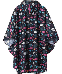 Poncho Para Lluvia Saphirose Con Capucha Y Bolsillos en internet