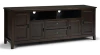 Mueble Para Tv, De Madera Color Marrón Oscuro, 72.0in