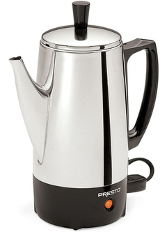 Percolador De Café Presto, Acero Inoxidable, 1,4 L