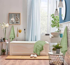 Toalla De Baño De Algodón: Juego De 8 piezas, - tienda en línea