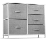 Cómoda De 5 Cajones Organizador De Tela Para Dormitorio, Pas