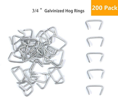 Imagen de Alicate Para Anillos De Cerdo Nidaye Con 200 Anillos 1.9cm