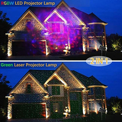 Aloveco Proyector De Luces Led Con Láser - comprar online