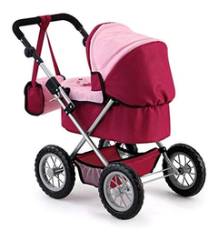 Coche Para Muñeca, Color Rojo-rosa - tienda online