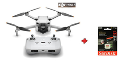 Dron Mini Drone Dji Mini 3 4k Hdr Con Control Rc-n1