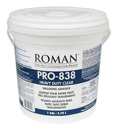 Roman 011301 Pro-838 Adhesivo Para Papel Tapiz De Servicio