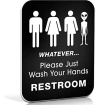 Carteles De Baño - Bigtime Signs