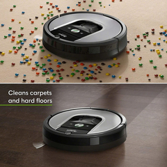 Aspiradora Robot Irobot Roomba 960: Mapeo Conectado A Wi-fi, - comprar online