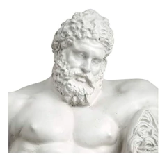 Imagen de Estatua De Hércules Gris