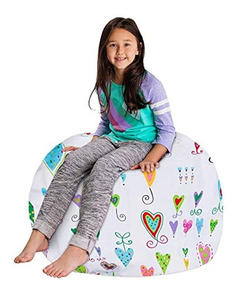 Pufs Sillón Puff Con Almacenamiento Para Niños De Peluche - Danielle's Store