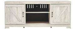 Mueble Para Tv Con 6 Estantes, Color Blanco, 3 Niveles - comprar online