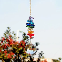 Yufeng 20 mm. Feng Shui Bola De Vidrio Prismas Lámpara - Danielle's Store