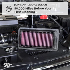 Imagen de Filtro De Aire Para Motor K&n: Alto Rendimiento, Premium, La