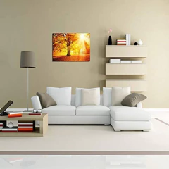 Imagen de Lienzo 5 Paneles Para Decoración Del Hogar,fácil De Colgar