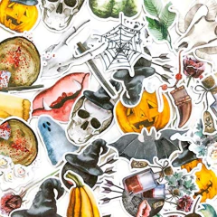 Pegatinas De Calavera Con Diseño De Peonía De La Marina - comprar online