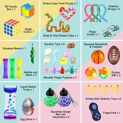 Sensory Fidget Toys Set, 40 Piezas De Alivio Del Estrés - comprar online