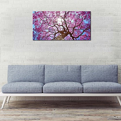 Pyradecor - Pintura De Árbol De Flor De Cerezo - tienda online