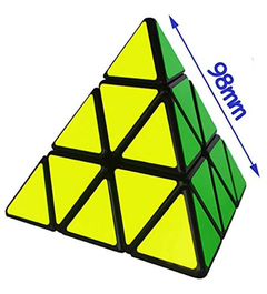 Yj Pyramid Speed Cube 3x3 Triangle Magic Cube Puzzle Juguete - tienda online