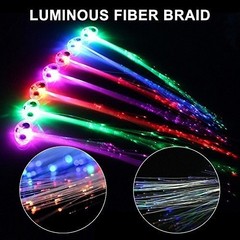 Led Lights Hair, Light-up Fiber Optic Led Hair Barrettes en internet